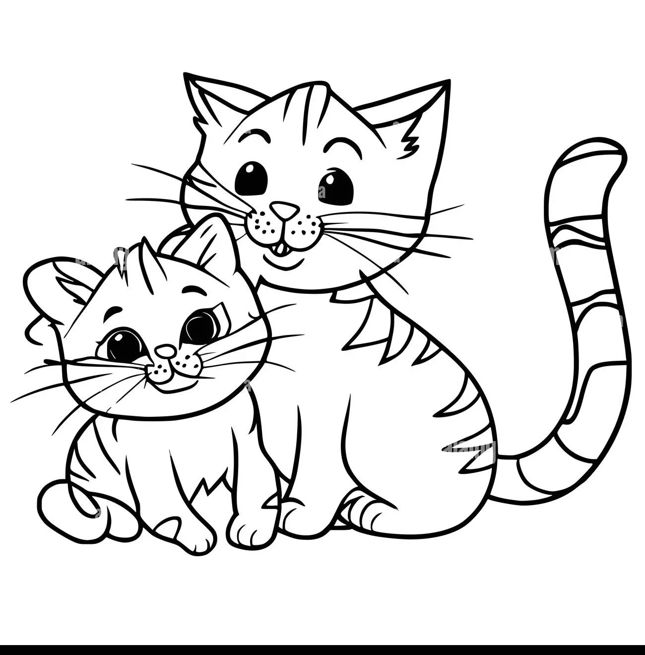 Explore our delightful collection of cute cat coloring pages for endless hours of creative fun! Let your imagination run wild as you bring these adorable felines to life with your favorite colors. Perfect for all ages to enjoy and unwind with some artistic inspiration.