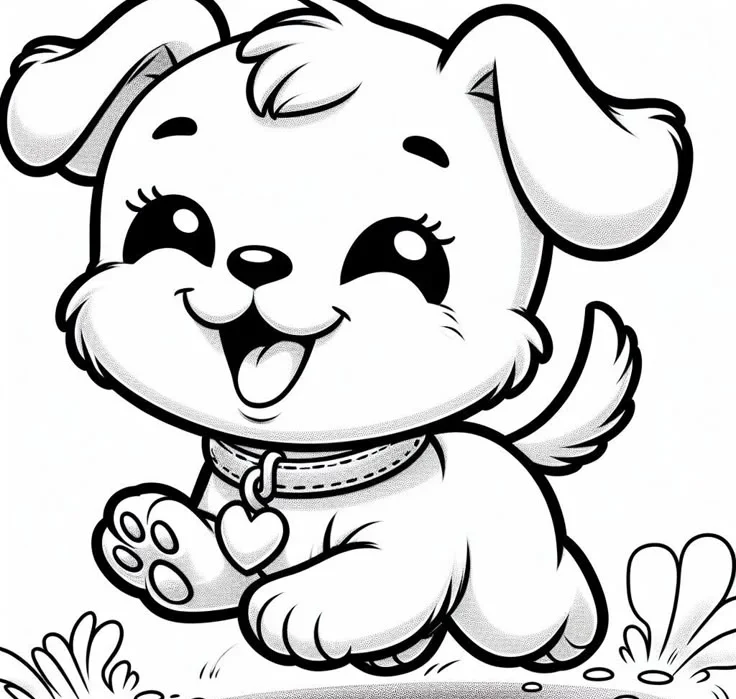 10 Secrets About Cute dog coloring pages You Didn’t Know