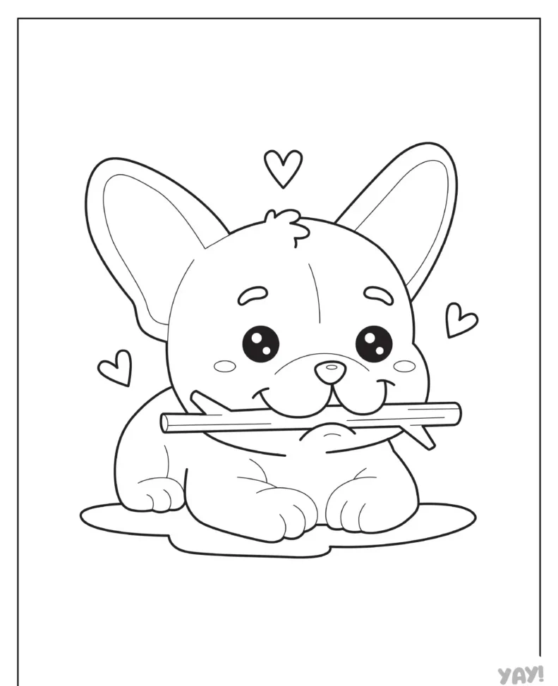 Explore our adorable collection of cute dog coloring pages for hours of creative fun! Let your imagination run wild as you bring these charming pups to life with your favorite colors. Perfect for kids and adults alike to enjoy the art of coloring.