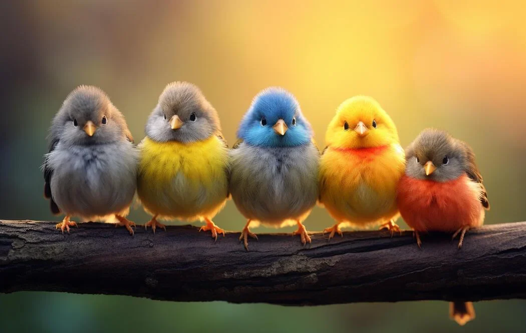 Discover the charm of nature with these adorable cute animal birds. Let their beauty and grace brighten your day. Embrace the joy of watching them soar and sing.